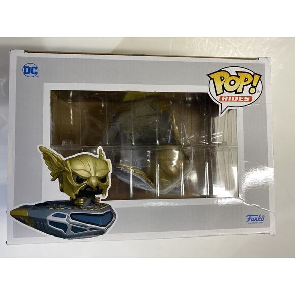 Funko Pop! Rides - Movies - DC Comics - Black Adam - Hawkman in Cruiser #286 - Picture 3 of 6